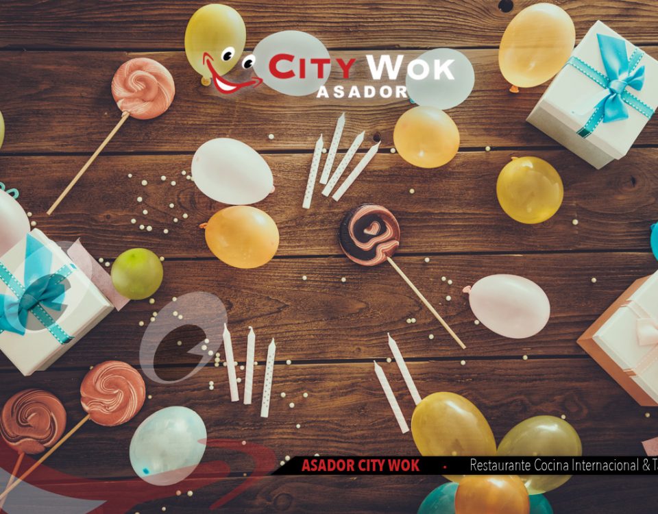 Cumpleaños y eventos en el Restaurante City Wok en Talavera (Toledo)